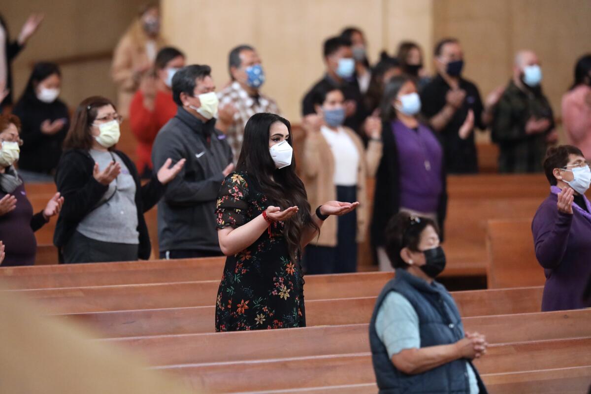 Ash Wednesday service 