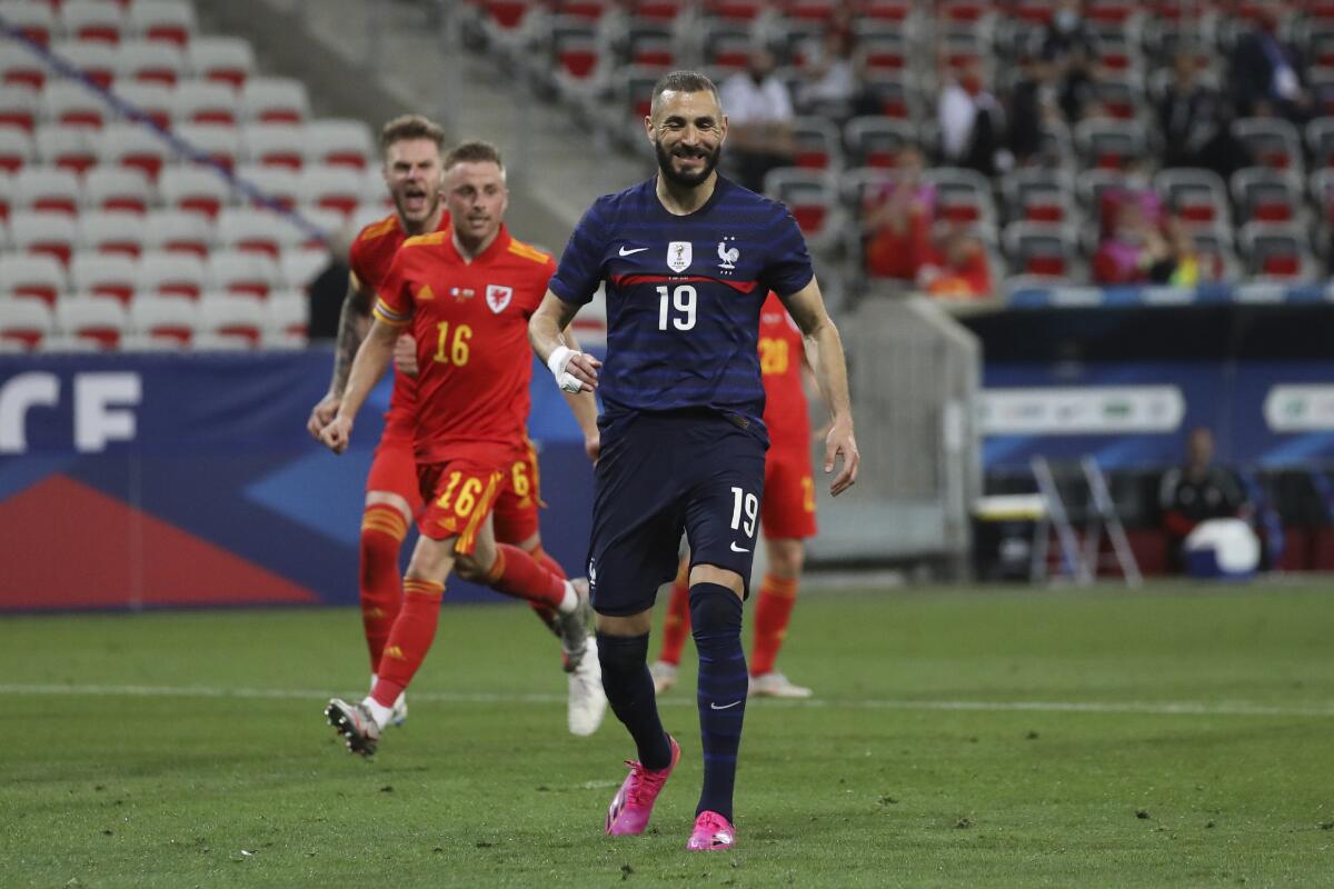 Karim Benzema, de la selección de Francia, 