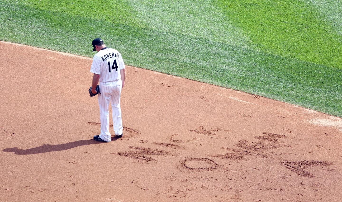 Former White Sox player Paul Konerko - Los Angeles Times