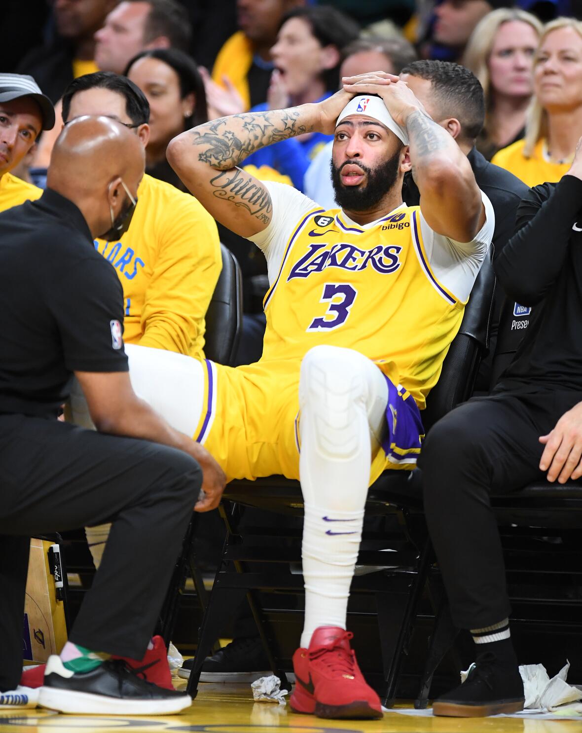 Lakers coach Ham expects Anthony Davis to play in Game 6 vs Warriors – KGET  17