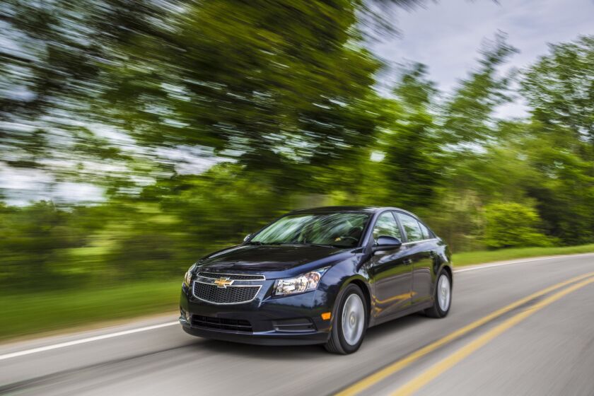 Only Chevrolet offers a relatively inexpensive alternative to VW’s now-disgraced diesels. Above, the 2014 Cruze diesel.