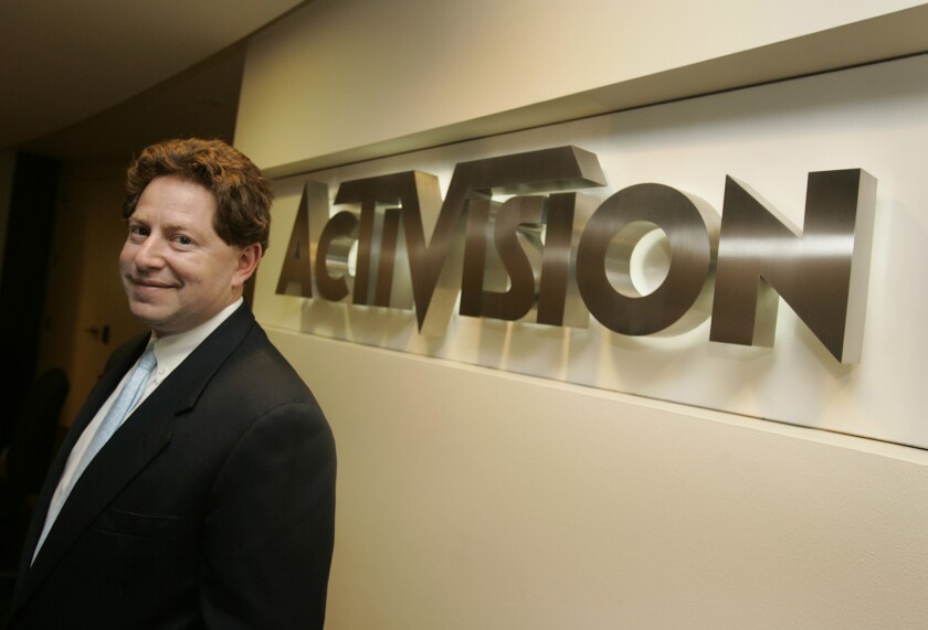 Activision Blizzard Inc. Chief Executive Officer Bobby Kotick.