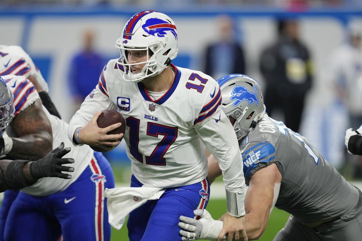 Bills vs Lions injury report for NFL Thanksgiving Day 2022 game - AS USA