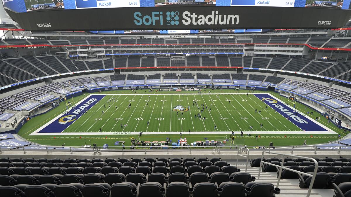 L.A. Rams, Chargers to allow SoFi Stadium to serve as voting