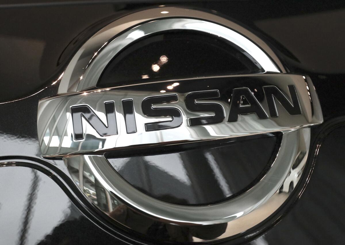 ARCHIVO -logo de Nissan 