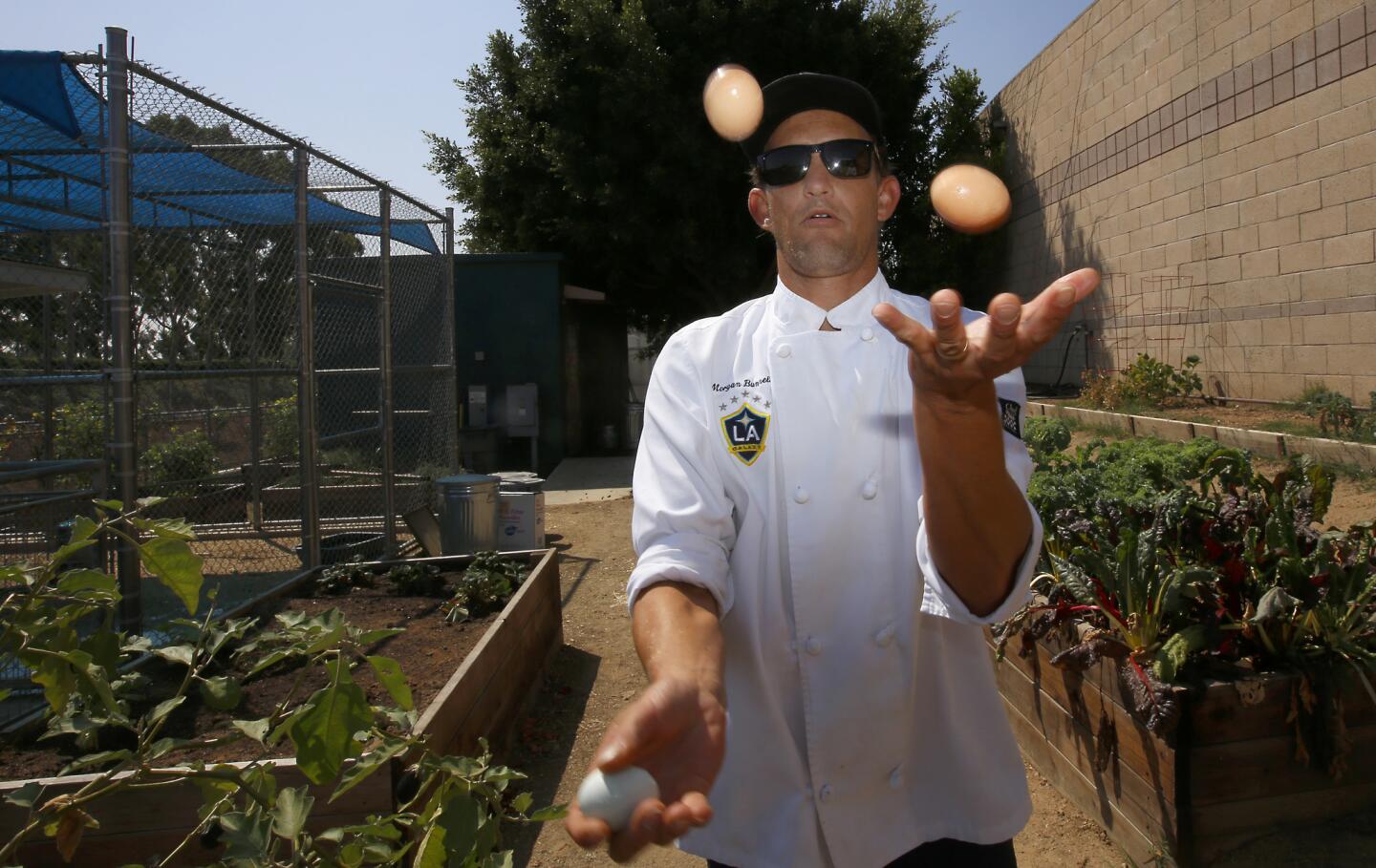 The Galaxy, L.A.'s soccer team, grows its own vegetables