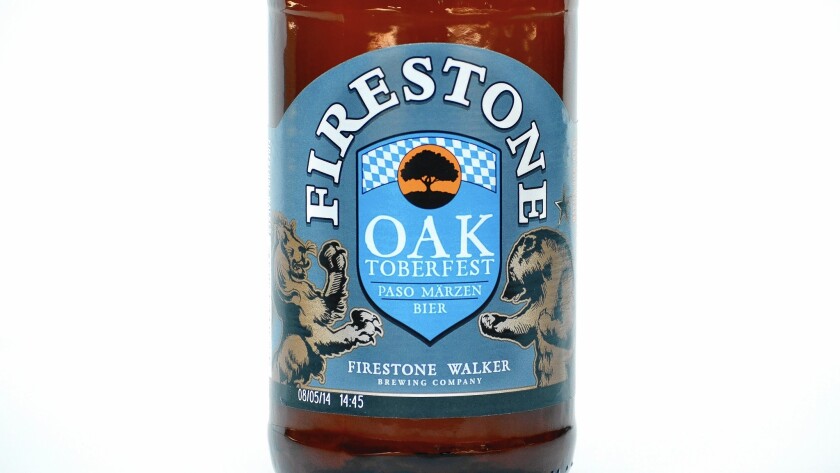 Beer review: Firestone Walker's Oaktoberfest - Los Times