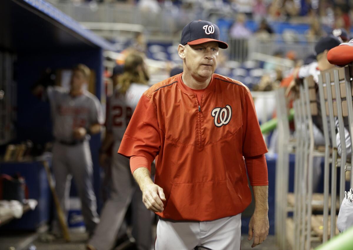 Matt Williams was fired on Monday.