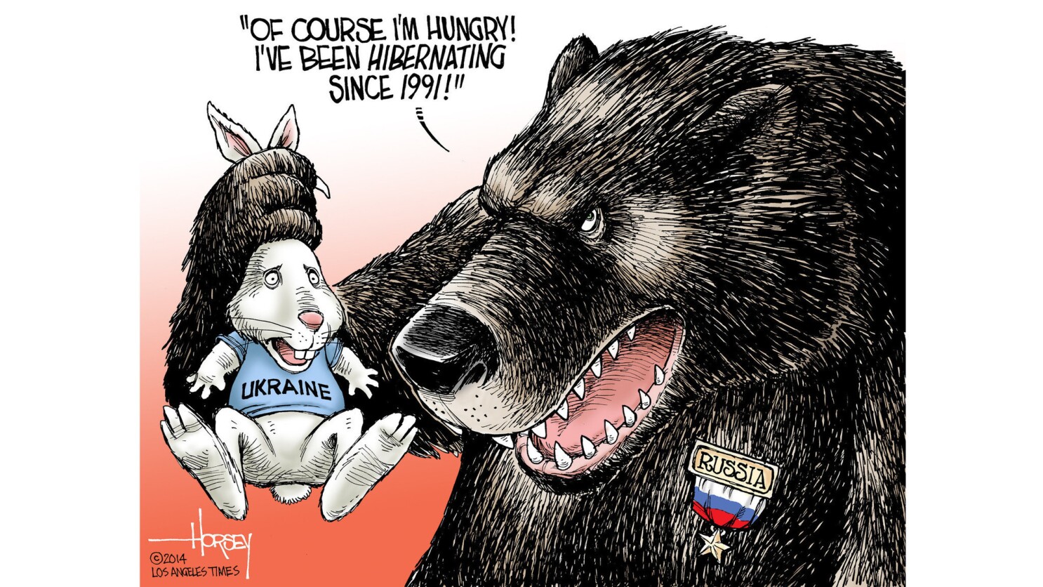 Putin&amp;#39;s Ukraine incursion brings back the bad old bear - Los Angeles Times