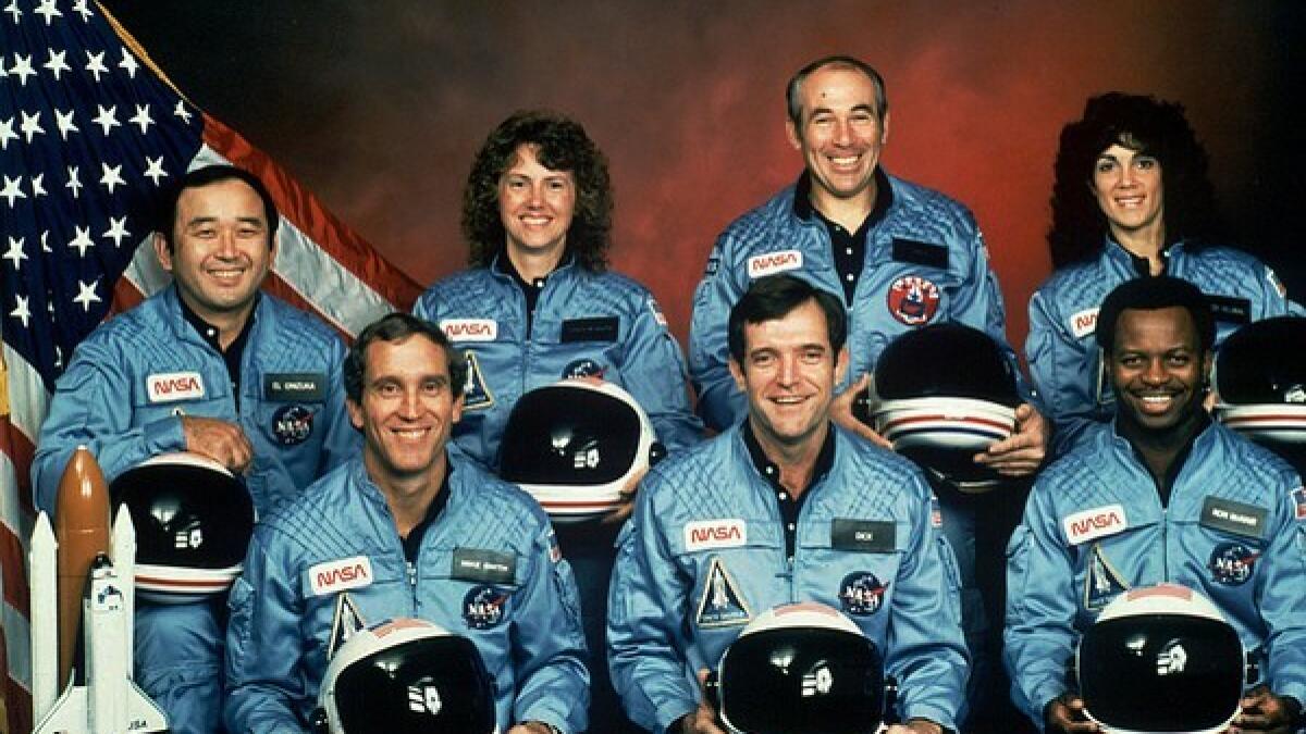 space shuttle challenger recovery