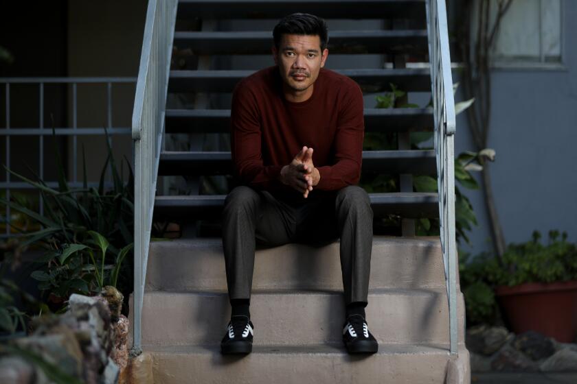 LOS ANGELES, CALIF. -- MONDAY, SEPTEMBER 23, 2019: Destin Daniel Cretton, director, in Los Angeles, Calif., on Sept. 23, 2019. Cretton directed "Just Mercy" about a world-renowned civil rights defense attorney Bryan Stevenson as he recounts his experiences and details the case of a condemned death row prisoner whom he fought to free. (Gary Coronado / Los Angeles Times)
