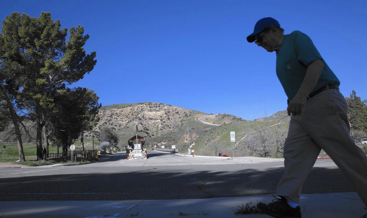 Southern California Gas intends to resume injections of high-pressure gas into some wells that will have undergone a full range of testing for risks of failure. Above, the entrance to the Aliso Canyon site.