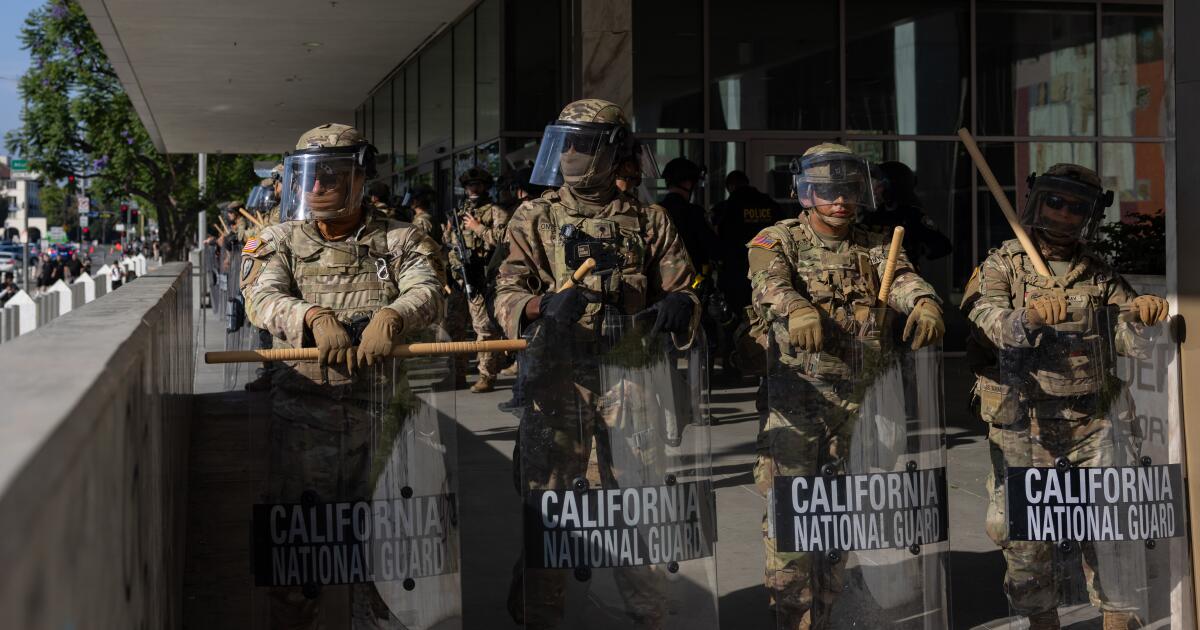 Judge orders Trump to return control of California National Guard to Gov. Gavin Newsom