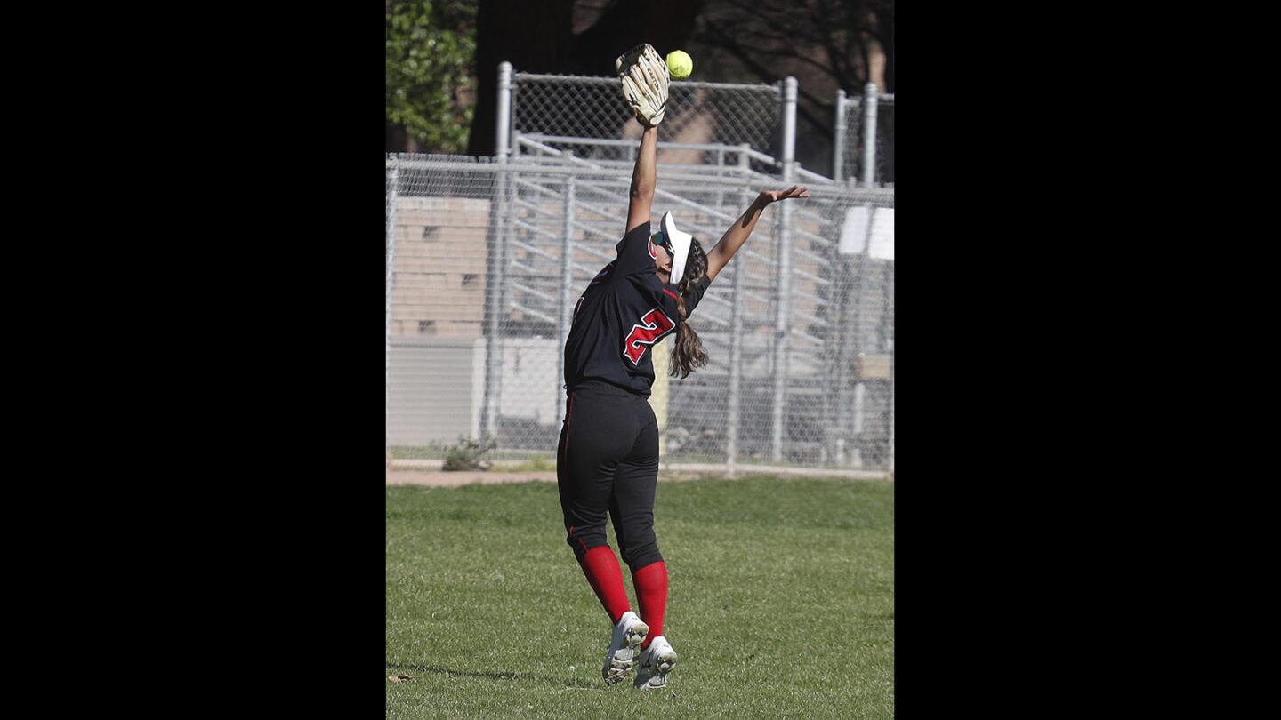 Photo Gallery: Burroughs vs. Glendale in Pacific League softball