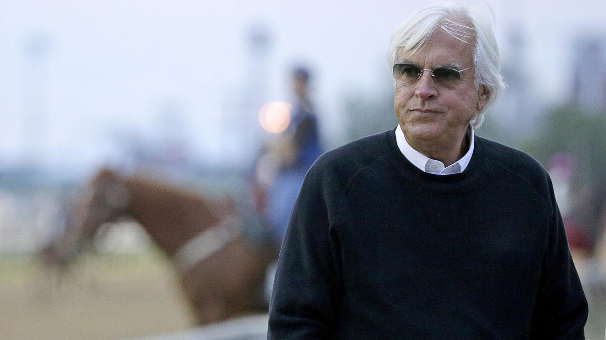 Trainer Bob Baffert sent West Coast to his seventh career start on Saturday in the Travers Stakes.