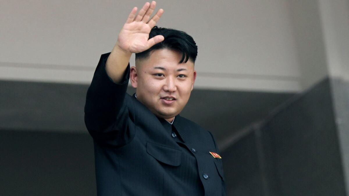 North Korean leader Kim Jong-un.