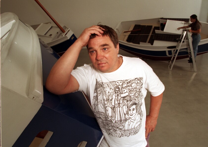 Chris Burden is consdidered one of the most influential artists to come out of L.A. in the last 40 years.