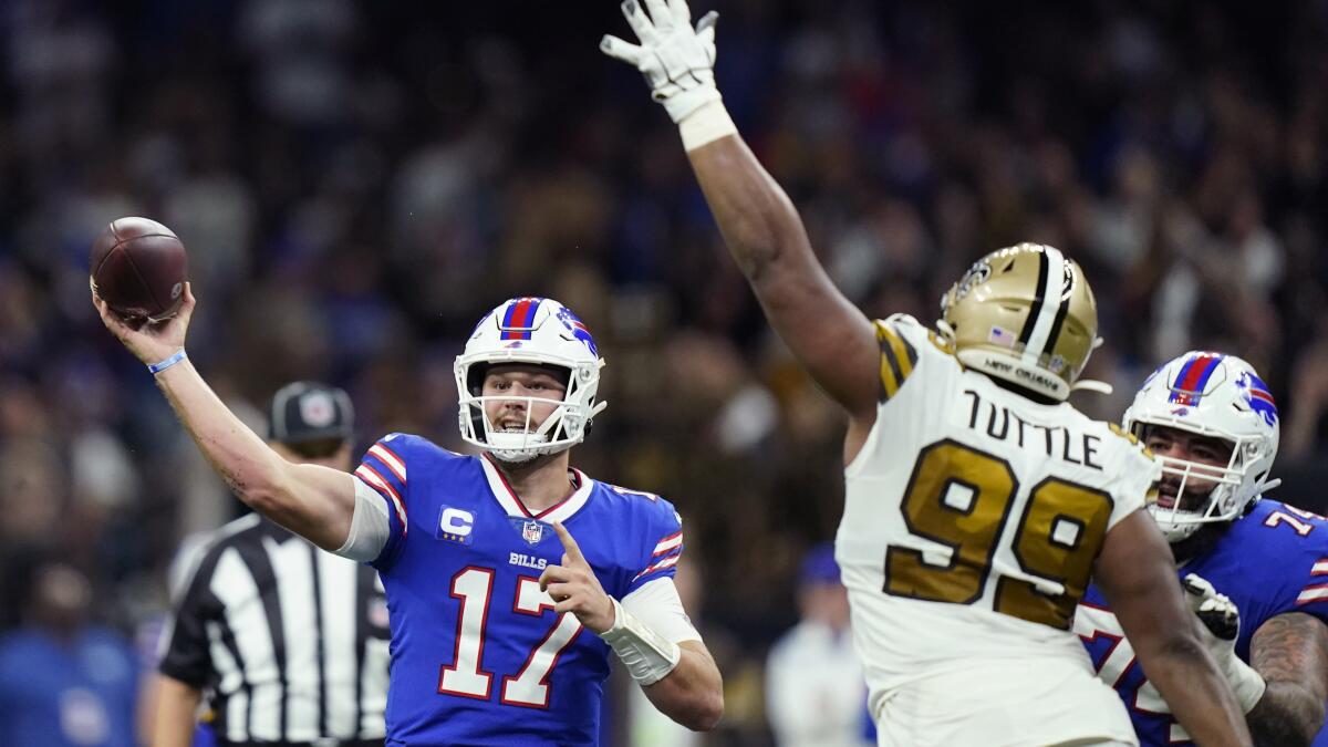 Buffalo Bills defeat New Orleans Saints 31-6