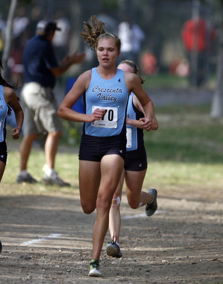 Cross country meet at Crescenta Valley Park