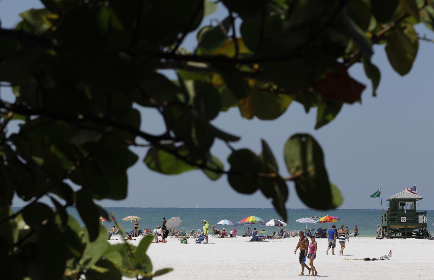 This May 18, 2011 file photo shows the Siesta Key public beach in Sarasota, Fla. Siesta Key is No. 1 on the list of best beaches for the summer of 2017 compiled by Stephen Leatherman, also known as Dr. Beach, a professor at Florida International University.