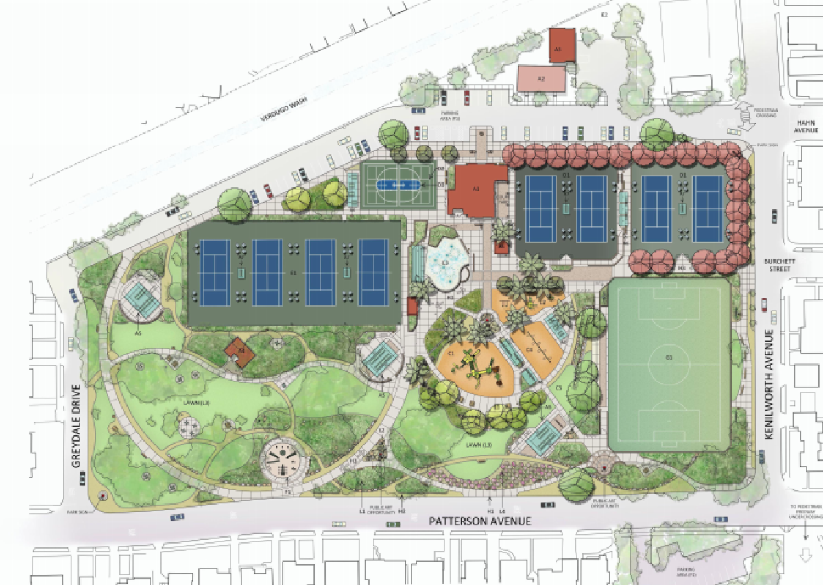 A renovation plan for Fremont Park in Glendale calls for a new community building, pickleball courts and an artificial-turf soccer field. In the works since at least 2013, the changes are set to be made by the spring of 2022.