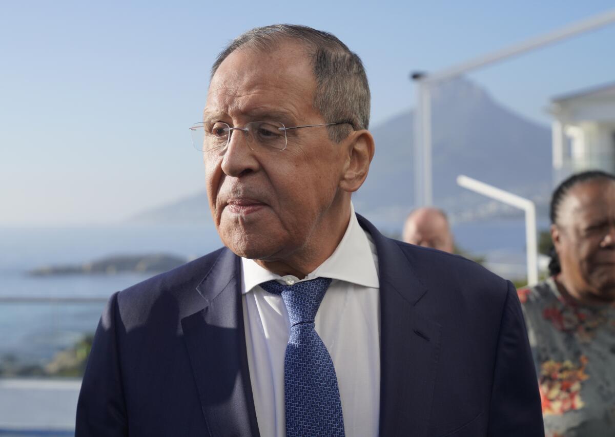 Russian Foreign Minster Sergey Lavrov