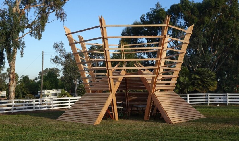 The votes have been tallied, and Sasha and Chris Varone of San Diego’s North Park community are the winners of the Sukkot at the Ranch Design Competition, sponsored by the Leichtag Foundation. Their sukkah was chosen by the people’s choice in online and on-site voting.