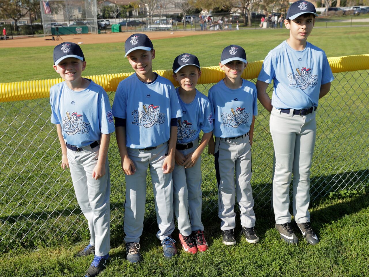 Hooks at the Del Mar Little League Opening Day