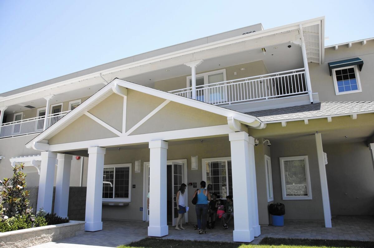 The Home Again shelter, a new 90-bed family shelter in Northridge, opens next month.