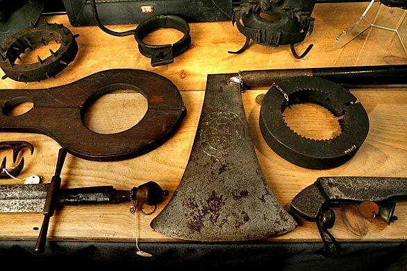 16th-century implements of torture