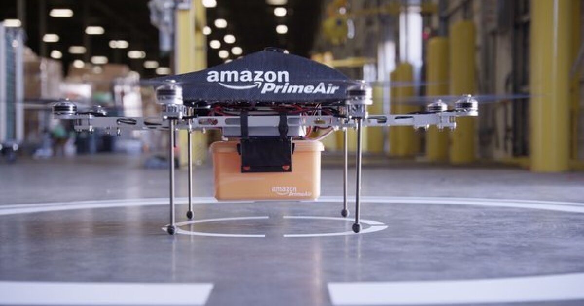 Amazon's drone delivery plan wins FAA certification - Los Angeles Times