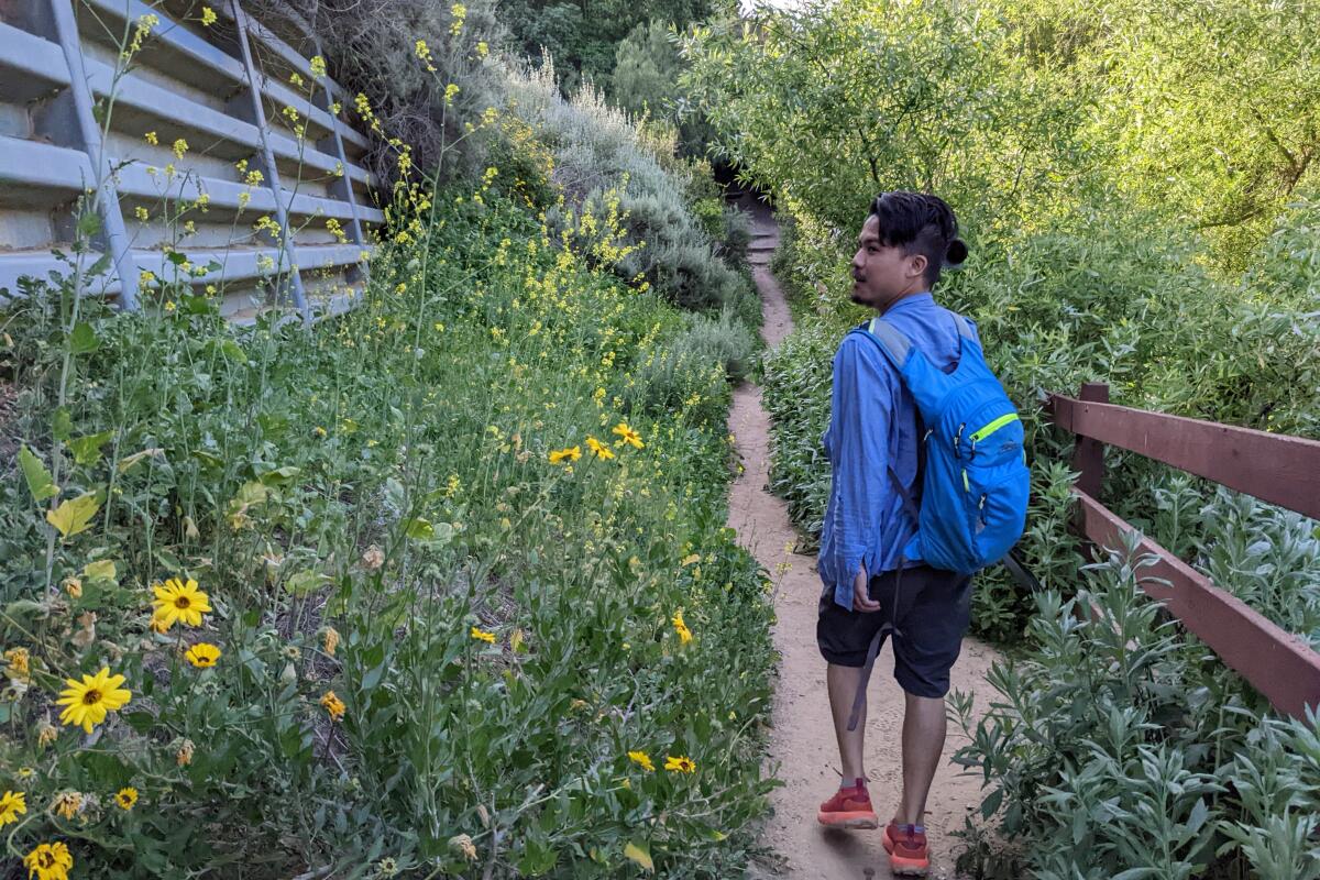 George F. Canyon superbloom hike.