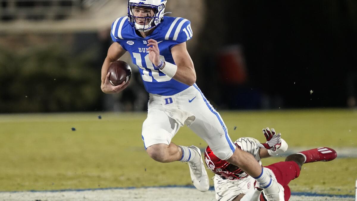 After Leonard, Elko's departures, Duke football fans express range of  emotions for program's present and future - The Chronicle