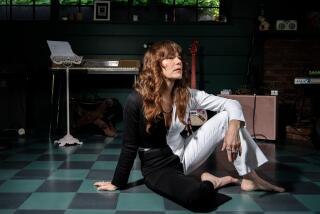 LOS ANGELES , CA - MAY 17: Portrait of Jenny Lewis at Lewis's home on Wednesday, May 17, 2023 in Los Angeles , CA. (Mariah Tauger / Los Angeles Times)