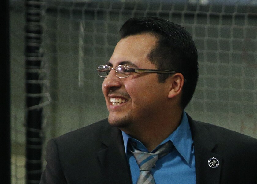 When a Democratic candidate speaks Spanish, does it help? Los Angeles