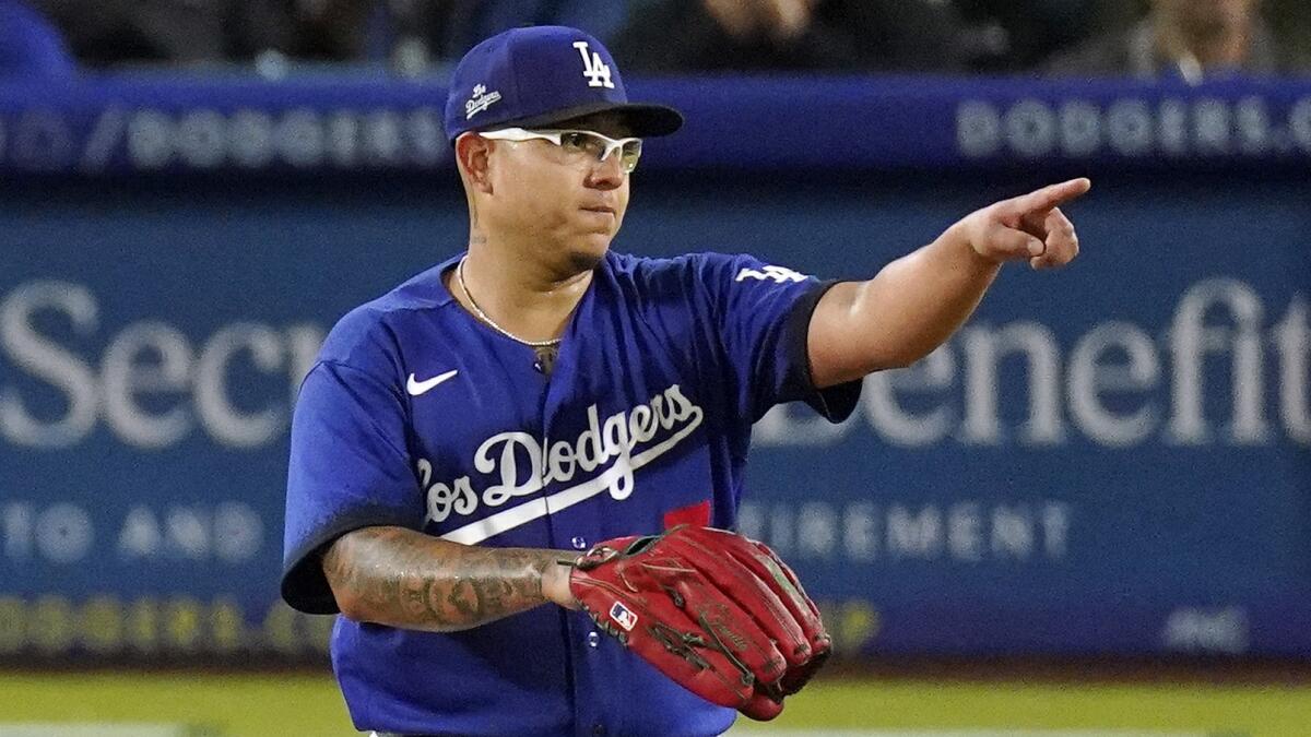 Dodgers pitcher Julio Urias is improving physically and mentally after  surgery - Los Angeles Times