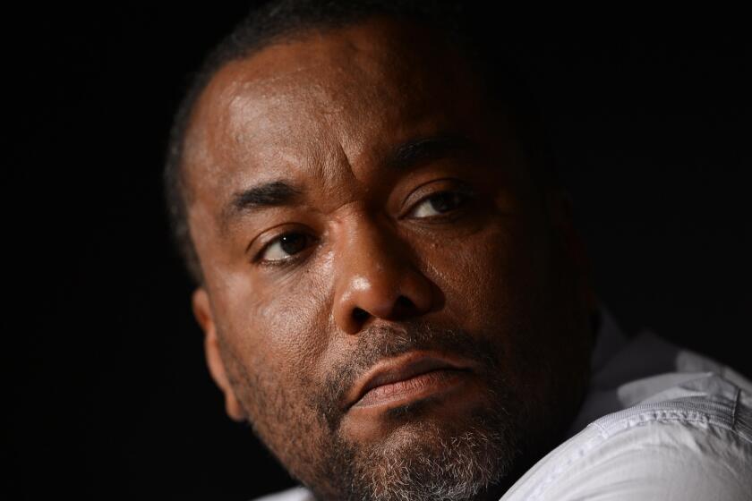 Director Lee Daniels attends the press conference of "The Paperboy," presented in competition at the Cannes film festival in 2012.