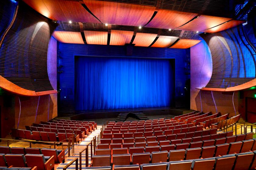 Inside the Bram Goldsmith Theater at The Wallis (Photo by Studio Pali Fekete)