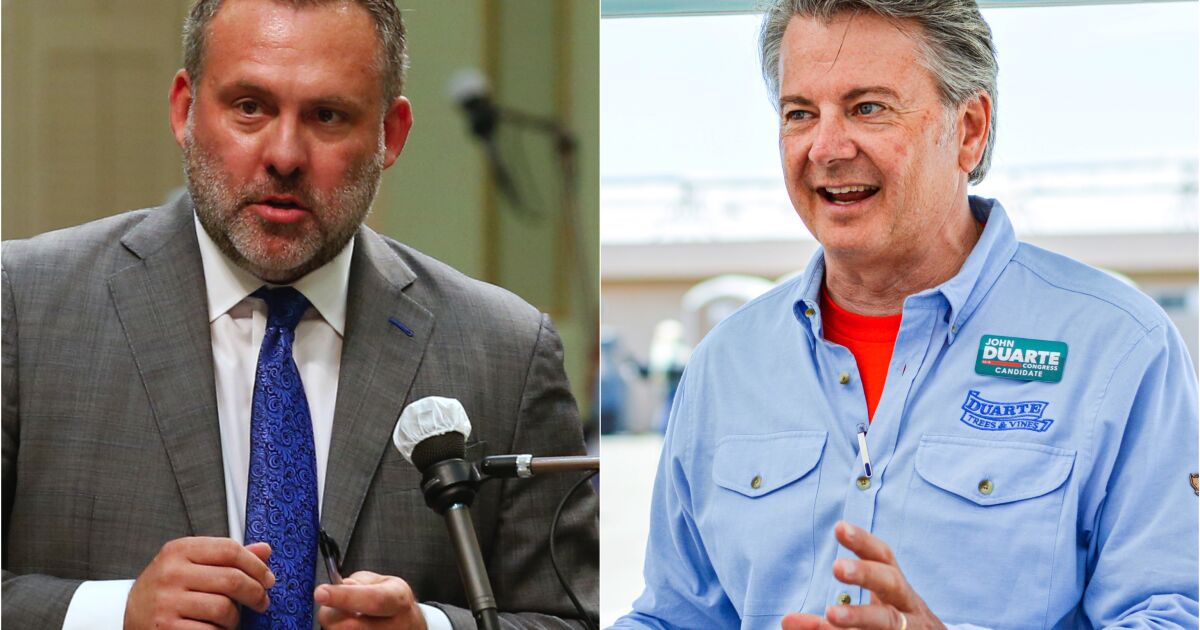 Republican John Duarte wins open Central Valley congressional seat Republican John Duarte wins open Central Valley congressional seat