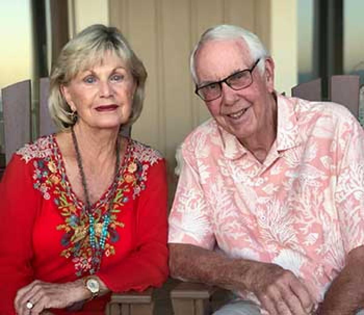 Gala in the Garden Honorees Carol and Martin Dickinson