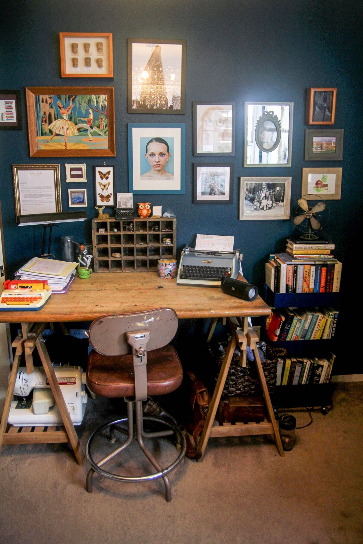 Another look at author Tammy Greenwood's home office.