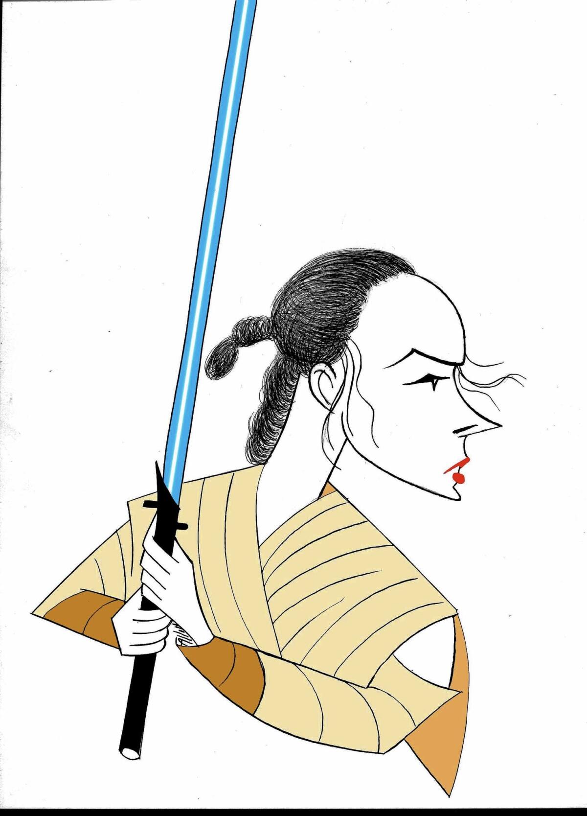 Daisy Ridley's Rey, from 'Star Wars: The Force Awakens'
