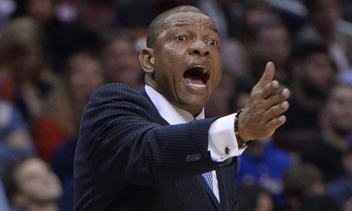 Clippers Coach Doc Rivers figured out one way to make sure Sasha Vujacic didn't score against his teams.
