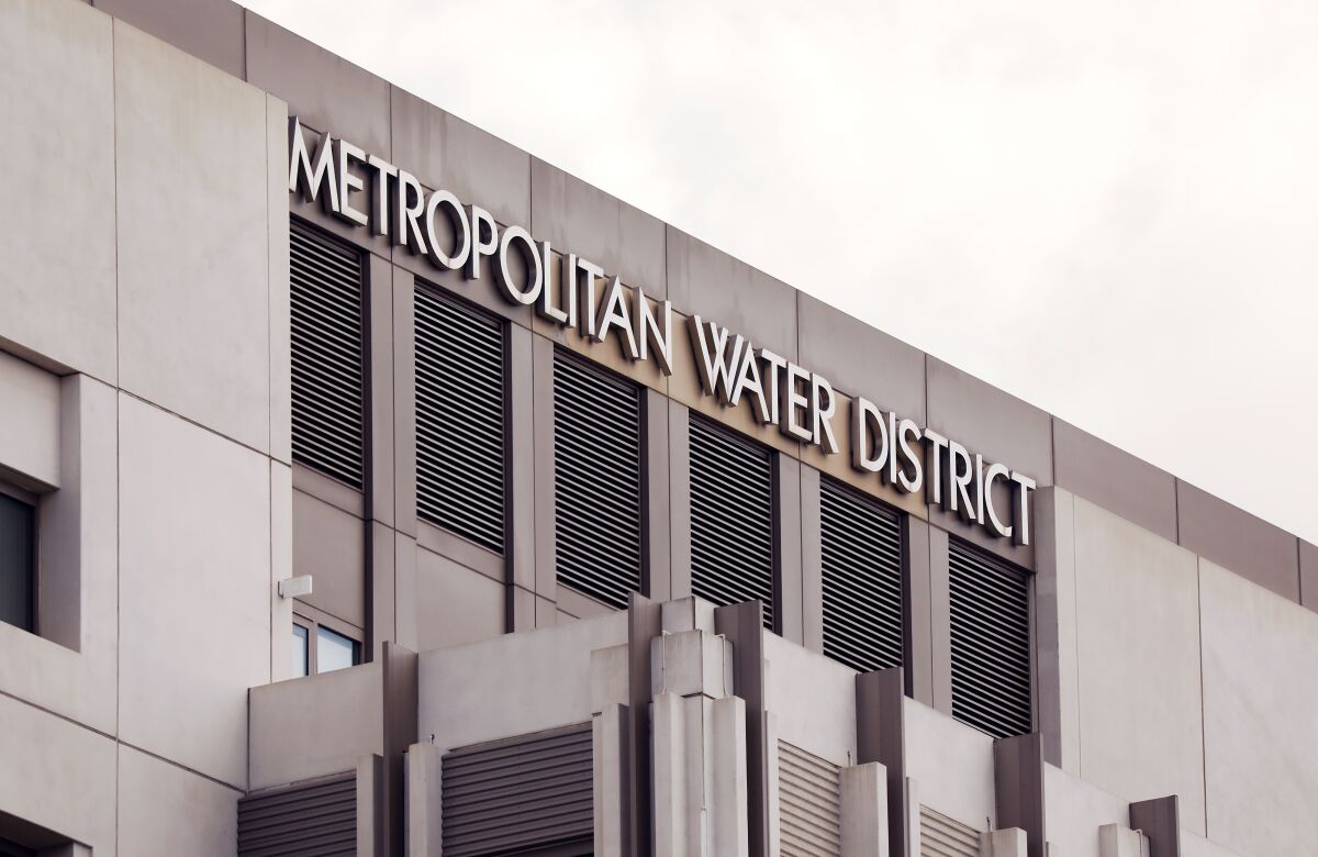 Metropolitan Water District headquarters. 