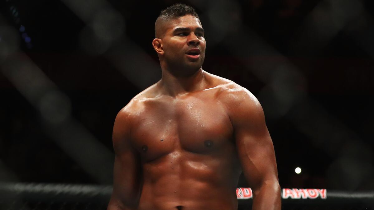 Alistair Overeem, after defeating Andrei Arlovski on May 8.