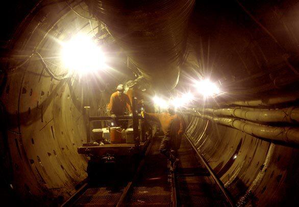 Arrowhead West Tunnel Nears Completion