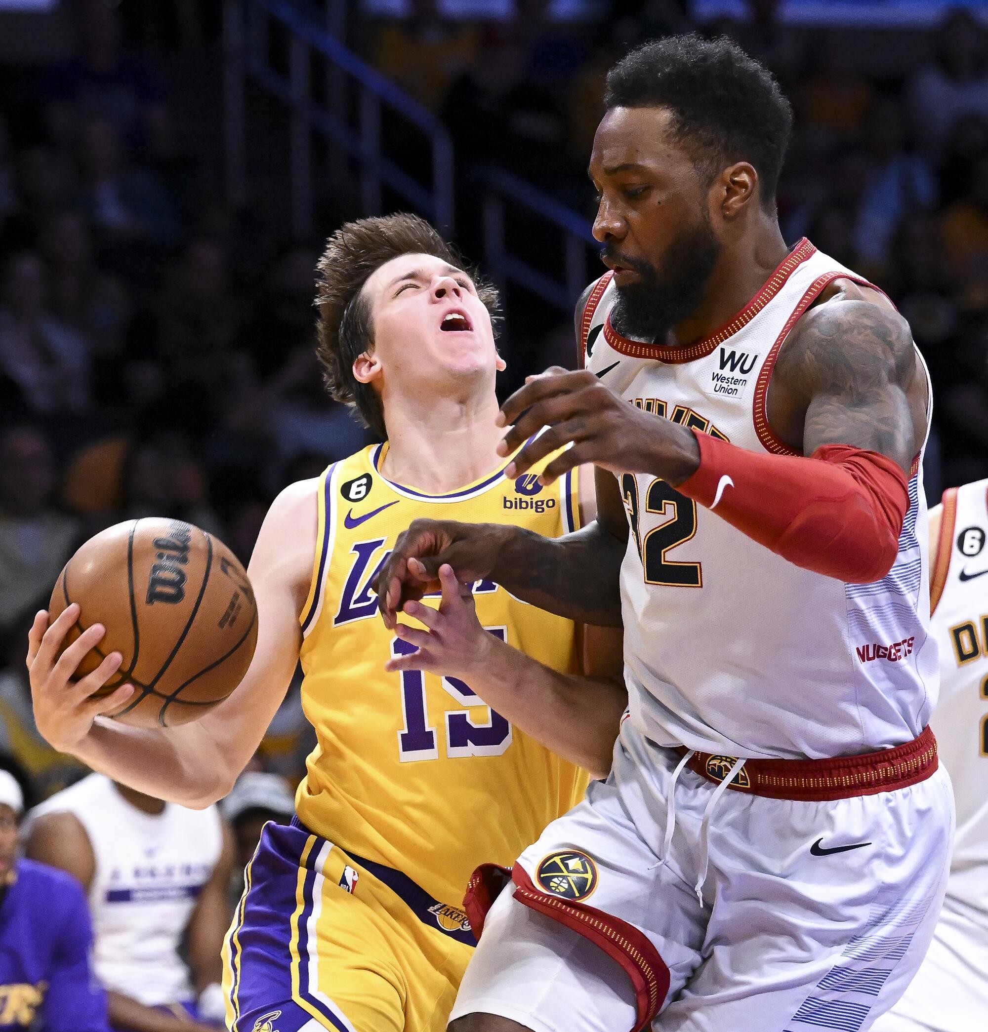 Photos: Lakers' 2023 season ends in playoff loss to Nuggets - Los Angeles Times