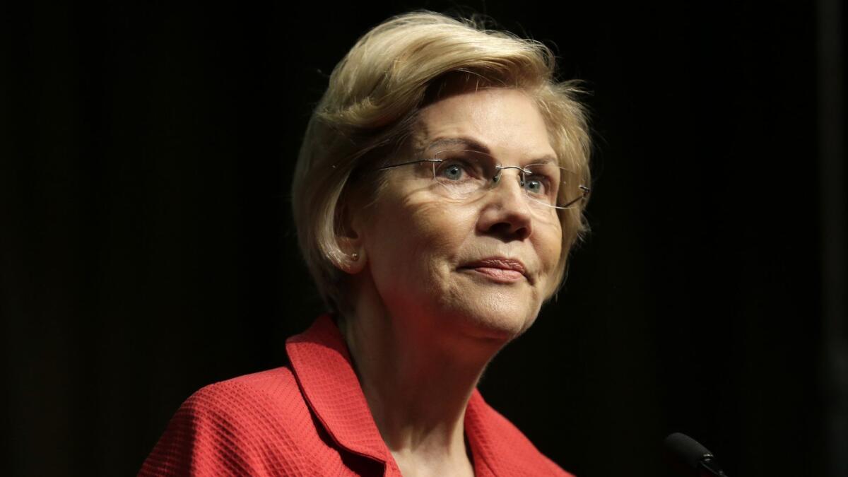 Sen. Elizabeth Warren (D-Mass.) is the first major presidential candidate to demand impeachment hearings.