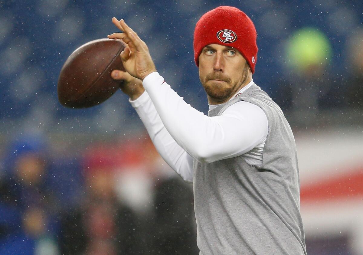Quarterback Alex Smith is expected to ask for his release from the San Francisco 49ers before the start of NFL free agency.