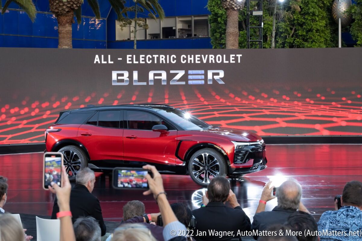 All-Electric Chevrolet Blazer EV
